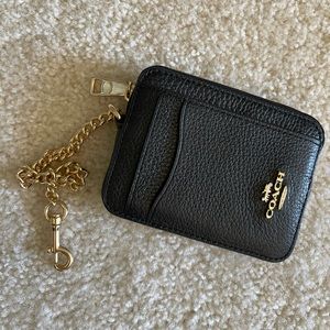 Coach zipper wallet